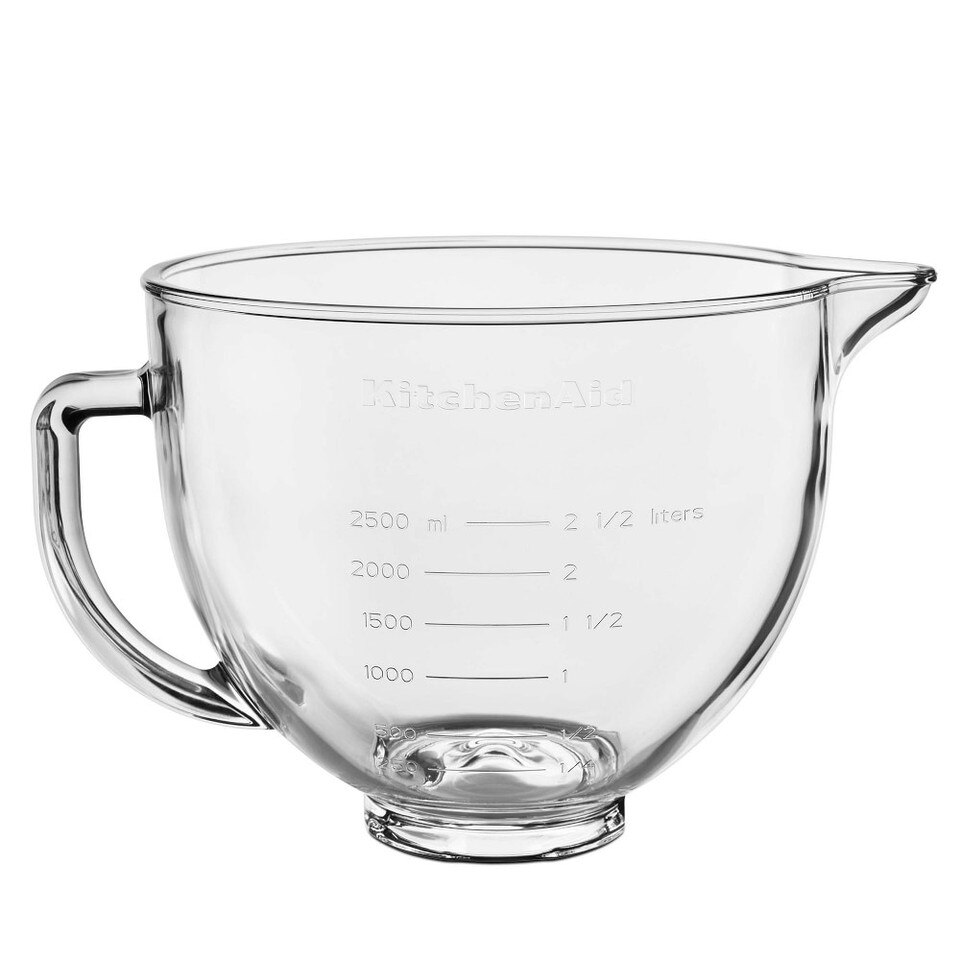 KitchenAid®Stand Mixer Clear Glass Bowl Attachment, 5Qt Williams
